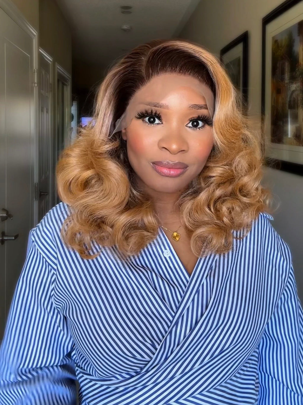 Honey Blonde Bounce