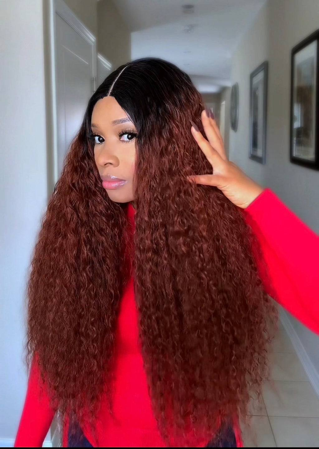 Wig Rich Auburn Brown
