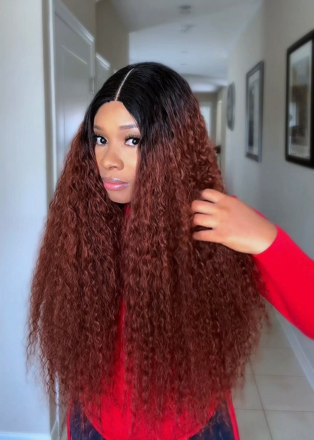Wig Rich Auburn Brown