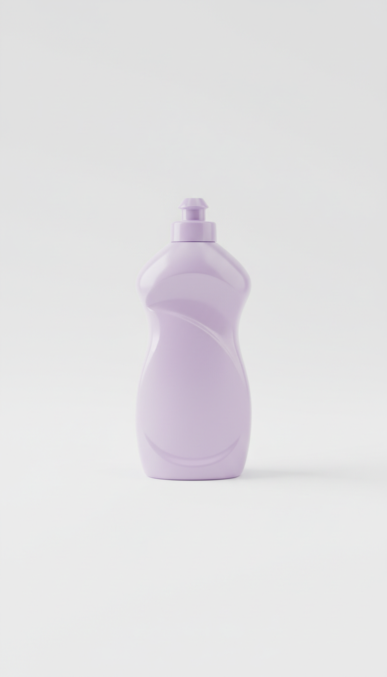 Soft Lavender dish soap bottle